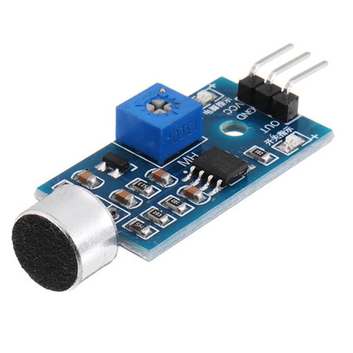 Picture of Microphone Sound Sensor Module Voice Sensor High Sensitivity Sound Detection Module Whistle Module