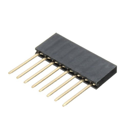 Immagine di 3pcs 8P 2.54MM Stackable Long Connector Female Pin Header