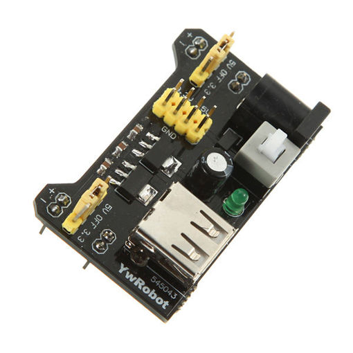 Immagine di MB102 Breadboard Power Supply Module Adapter Shield 3.3V/5V For Arduino Board