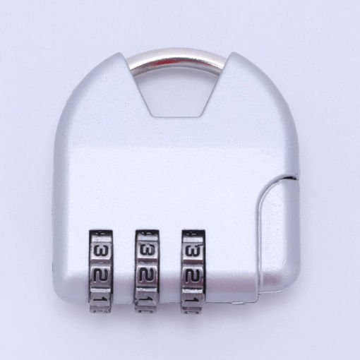Picture of Combination Triangle Travel Suitcase Luggage Padlock Password Lock Zinc Alloy Security Lock