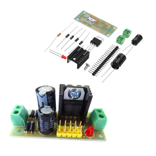 Picture of DIY LM7809 Three Terminal Regulator Module 5V Voltage Regulator Module Kit
