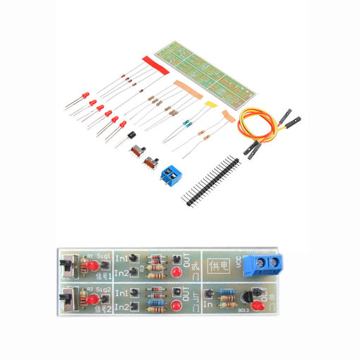 Picture of DIY Discrete Element Gate Circuit Kit Digital Circuit Teaching Experiment Starter Kits