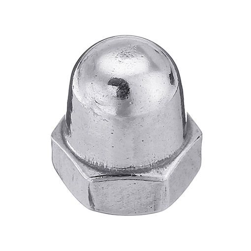 Picture of M5 Metric DIN1587 Stainless Steel Acorn Nut Hexagon Dome Cap Nut Round Head Cover Nut for Camera