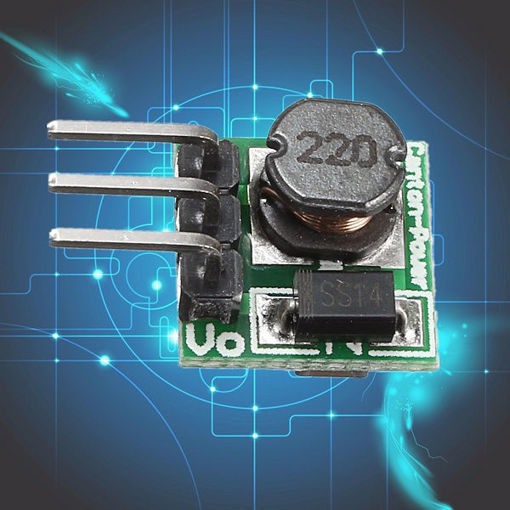 Picture of Mini DC-DC 0.8-3.3V To DC 3.3V Power Step UP Boost Module For Arduino Breadboard