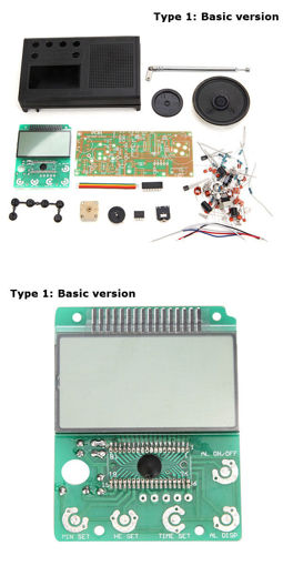 Picture of Geekcreit DIY 3V FM Radio Kit Electronic Learning Suite Frequency Range 72MHz-108.6MHz