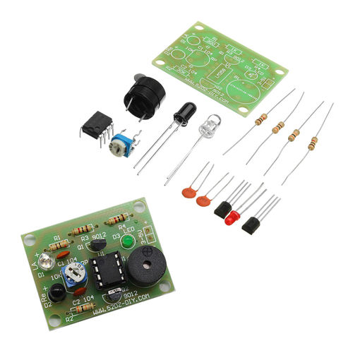 Immagine di DIY Sound Light Infrared Sensor Anti-theft Alarm Switch Kit