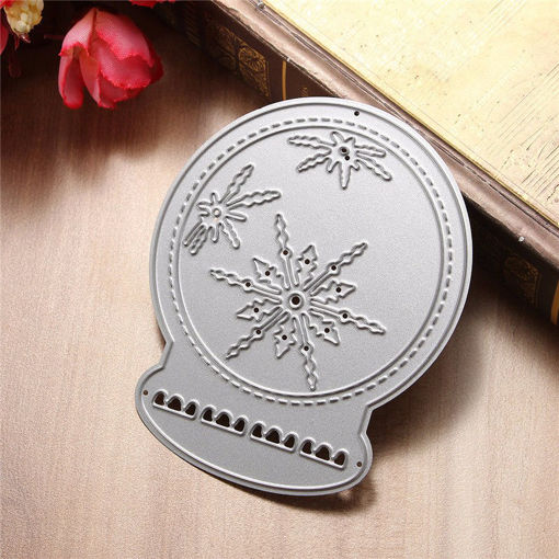 Picture of Crystal Ball Metal Cutting Dies Stencil Scrapbook Card Album Paper Craft Decoration