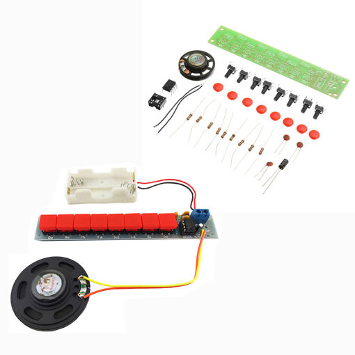 Picture of DIY NE555 Electronic Component Parts Kit Electric Piano Organ Module Kit