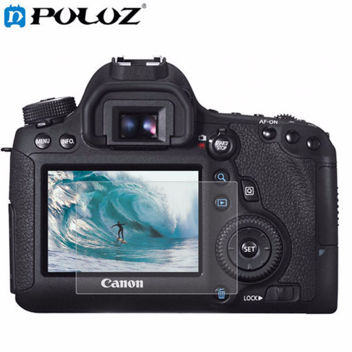 Picture of PULUZ Camera 2.5D Curved Edge 9H Surface Hardness Tempered Glass Screen Protector for Canon 6D