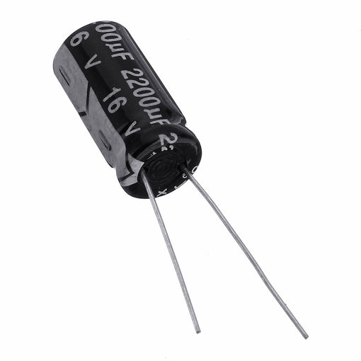 Picture of 16V 2200UF 10x20mm High Frequency Low Impedance Aluminum Electrolytic Capacitor 2200uf 16v