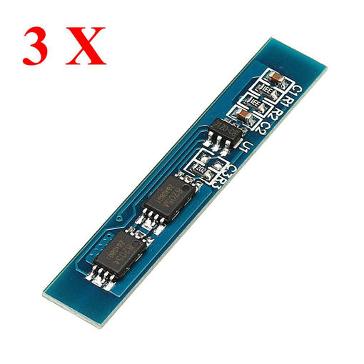 Picture of 3Pcs 2S 3A Li-ion Lithium Battery 18650 Protection Charger Board BMS PCB Board