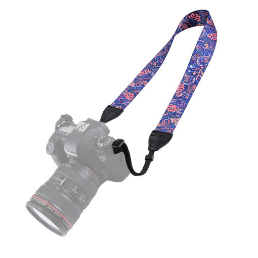 Immagine di PULUZ PU6008B Retro Ethnic Style Multi-color Series Shoulder Neck Strap for SLR DSLR Cameras