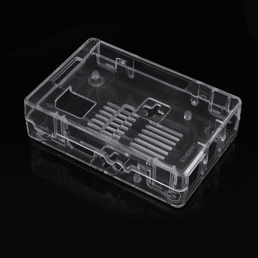 Immagine di Enclosure Protective Transparent Assembly Case For Raspberry Pi 3 Model B+