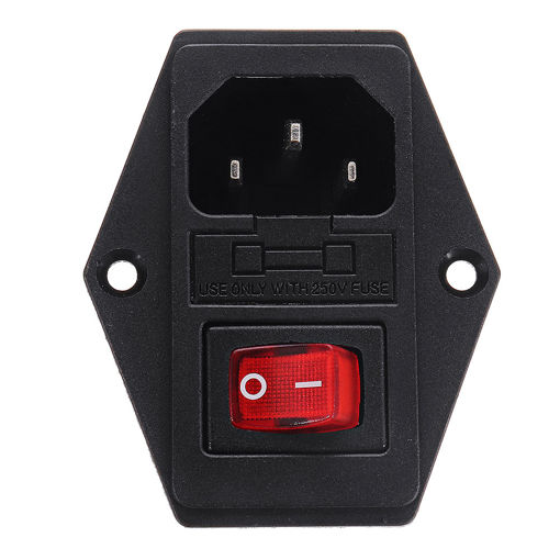 Picture of Creality 3D 220V/110V 15A Short Circuit Protection Safety Power Switch Socket Module For 3D Printer