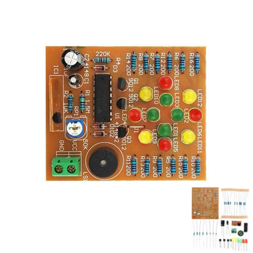 Picture of DIY CD4060 Music LED Light Kit Electronic Training DC 3V-5V