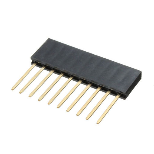Immagine di 5pcs 10P 2.54MM Stackable Long Connector Female Pin Header