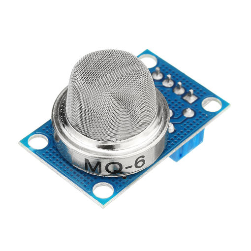 Immagine di MQ-6 Liquefied Gas Isobutane Propane LPG Gas Sensor Module Shield Liquefied Electronic Detector Modu