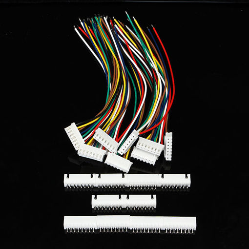 Immagine di 10sets 15cm XH2.54 8Pin 24AWG 1007 Terminal Wire Circuit Board Connecting Cable With Socket
