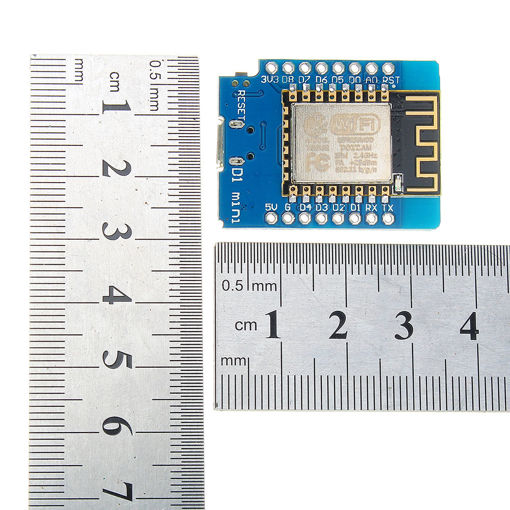 Immagine di Mini D1 ESP-12F N ESP8266 Development Board + 1.6 inch TFT LCD Screen Module with DuPont Line For Arduino