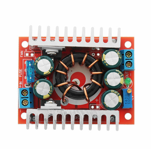 Immagine di 15A Synchronous Rectified Buck Adjustable Input 4-32V To Output 1.2-32V Step Down Converter Module