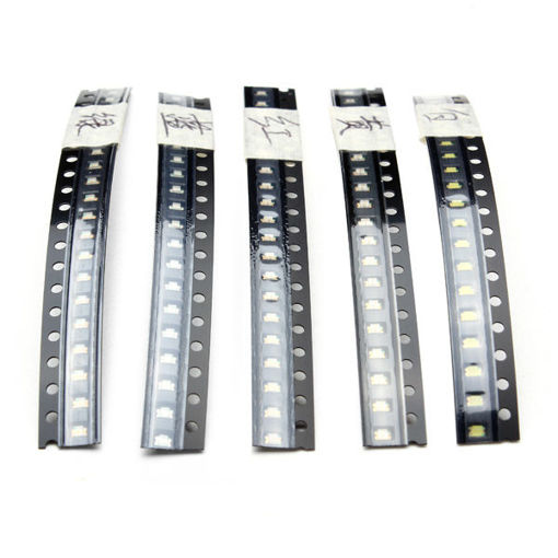 Picture of 500pcs 0805 Ultra Bright SMD LED Light Emitting Diode 5 Colors