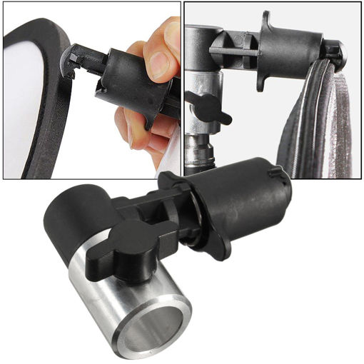 Picture of Photo Video Photography Studio Reflector Holder Clip Clamp for Light Stand