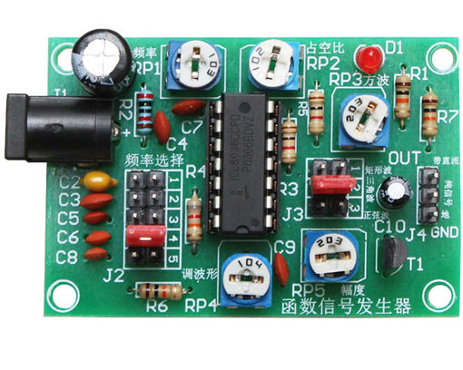 Picture of ICL8038 Function Signal Generator Kit Multi-channel Waveform Generated
