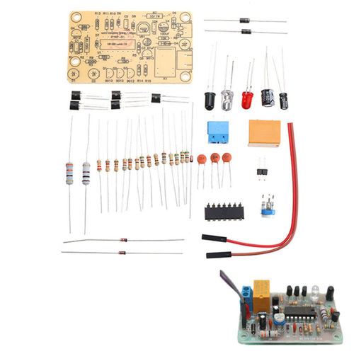 Immagine di DIY IR Infrared Sensor Switch Kits  Infrared Proximity Switch Circuit Board Electronic Training Kits