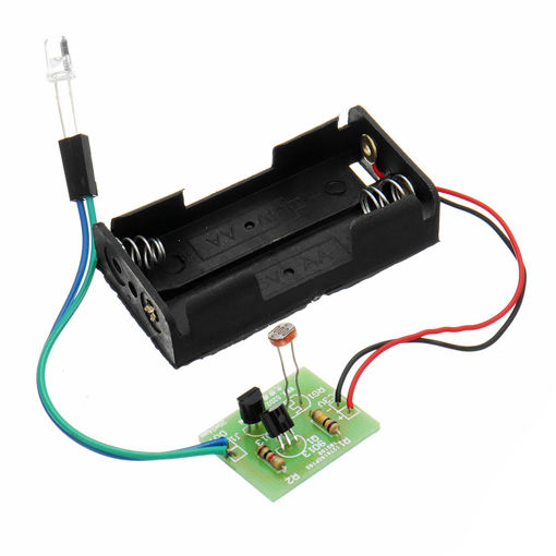 Picture of Intelligent Light Control Sensor Switch Module Light Sensor LED Night Light Kit Assembled