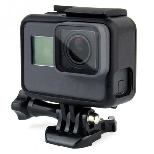 Immagine di Black Housing Protective Frame Shell CasE Mount For GoPro Hero 5 Black Actioncamera Accessories