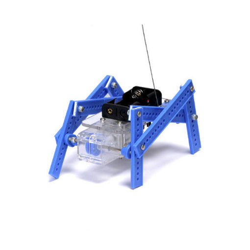 Picture of DIY Remote Control Quadruped Robot Assembling Model Toy Robot Smart Car Kit