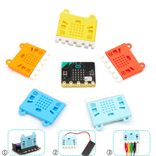 Picture of KittenBot Micro:bit Silicone Cute Pattern Case for Micro:bit Expansion Board