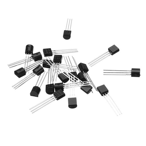 Picture of 30Pcs TO-92 Triode Transistor BC547 BC557 NPN PBP Low Power Transistors