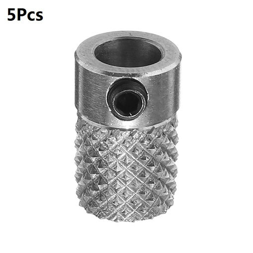 Immagine di 5Pcs 12*8mm Ultimaker2 Stainless Steel Original Extrusion Wheel Knurled Wheel for 3D Printer