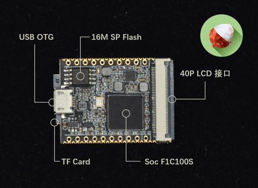Picture of Lichee Pi Nano Cross-Border Core Board ARM 926EJS 32MB DDR Development Board Mini PC