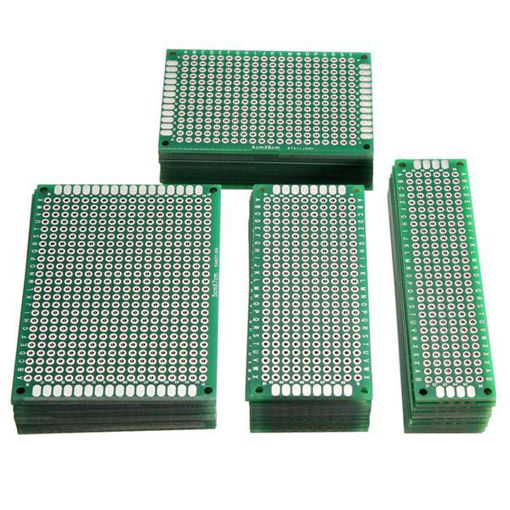Immagine di Geekcreit 40pcs FR-4 2.54mm Double Side Prototype PCB Printed Circuit Board