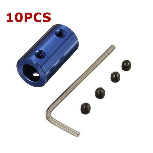 Immagine di 10PCS 5mm-8mm Shaft Coupling Rigid Coupler Motor Connector With Spanner