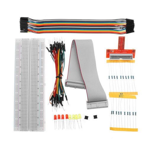 Picture of GPIO External Expansion Board Starter Kit For Raspberry Pi