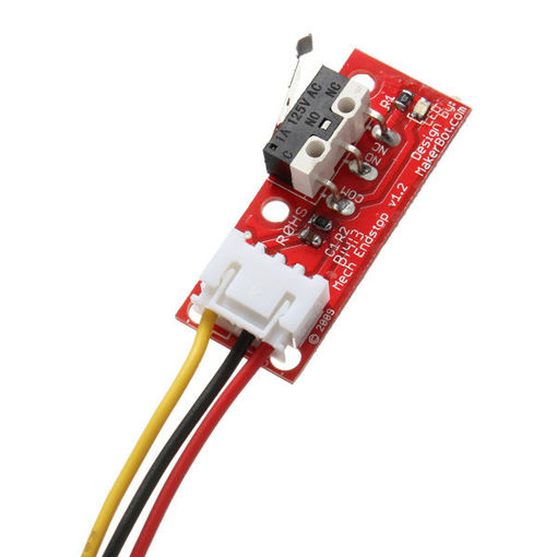 Picture of 10Pcs Geekcreit RAMPS 1.4 Endstop Switch For RepRap Mendel 3D Printer With 70cm Cable