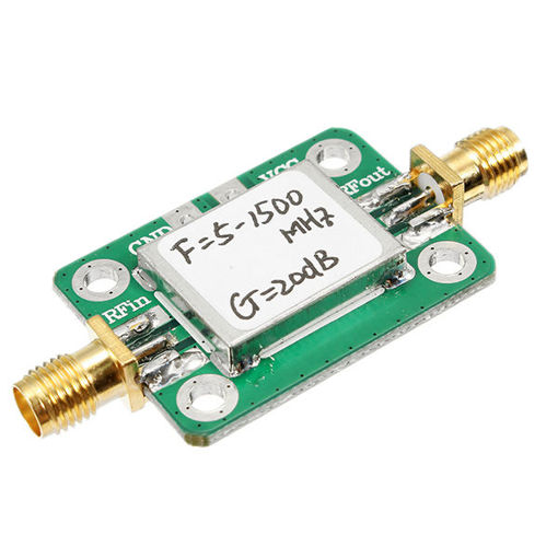 Picture of 5-1500MHz 20dB Gain Wideband High Frequency RF Amplifier With Shielding Shell