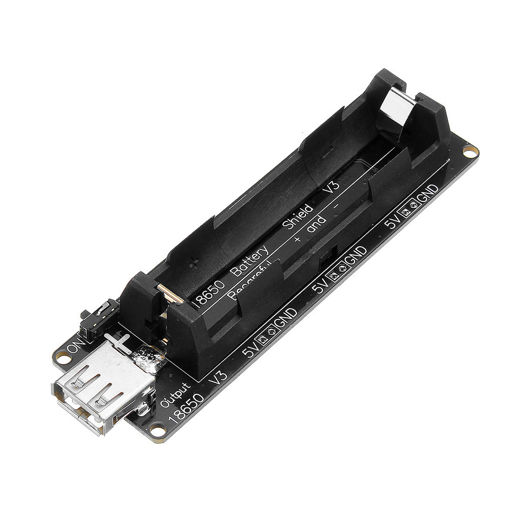 Immagine di 3pcs ESP32S ESP32 0.5A Micro USB Charger Board 18650 Battery Charging Shield  For Arduino Wemos