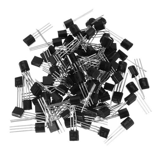 Immagine di 500pcs S8050 TO-92 NPN Power Transistor Triode Transistor Electronic Component Pack 25V 0.5A
