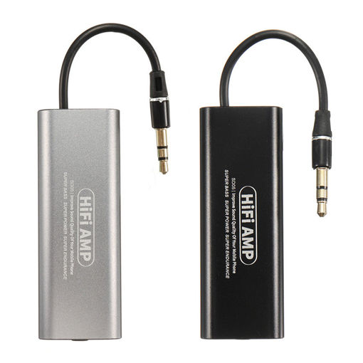 Picture of SD05 HIFI Stereo Audio Noise Reduction Headphone Earphone 3.5MM Amplifier