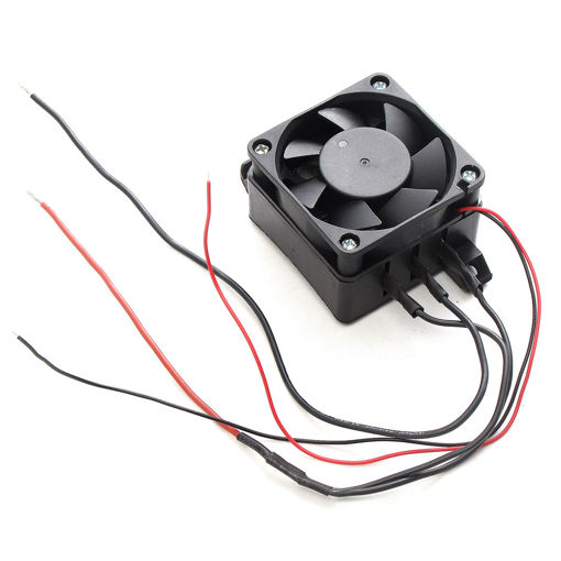 Immagine di 150W 12V DC PTC Fan Heater Constant Temperature With Connection Cable