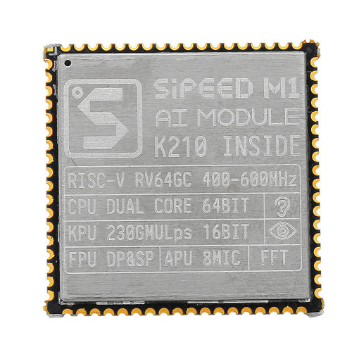 Picture of Sipeed Maix-1 RISC-V Dual Core 64bit With FPU AI Module Core Board Development Board Mini PC