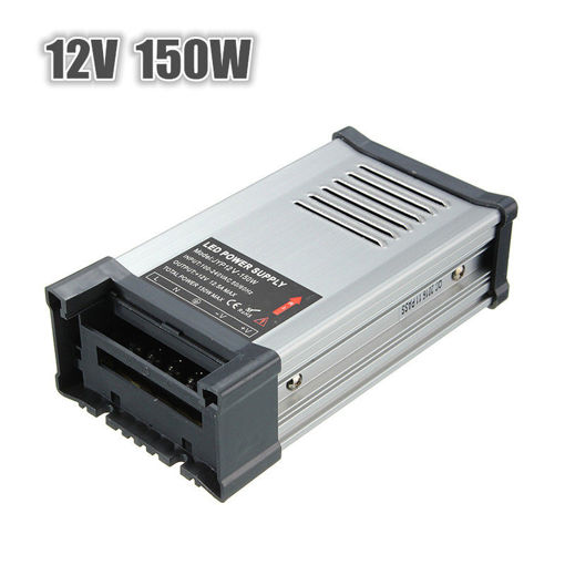 Immagine di IP65 AC 100V-264V To DC 12V 150W Switching Power Supply Driver Adapter