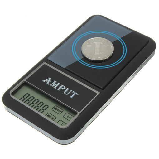 Immagine di AMPUT 0.01g x 200g Digital Pocket Scale With Auto-Off Overload Protection Function