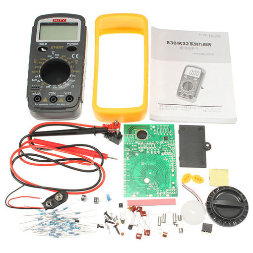 Picture of DIY DT-830T Digital Multimeter Electronic Training Kit