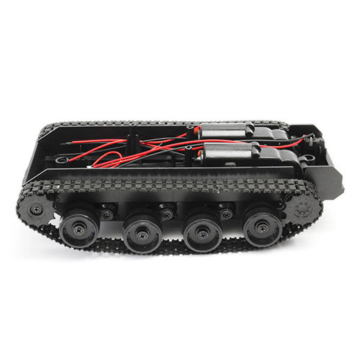 Picture of 3V-7V Light Shock Absorbed Smart Robot Tank Chassis Car DIY  Kit With 130 Motor For Arduino SCM