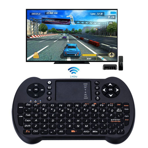 Picture of S501 2.4G Wireless Keyboard With Touchpad Mouse Game Held For Android TV Box/Xbox 360/Windows PC